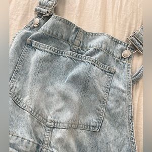 Free people oversized overalls